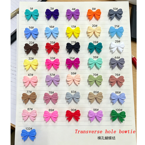 Custom Butterfly Silicone Beads <b>Bow</b> Keychain Bracelets Necklace Pacifier Teether <b>Clip</b> Chewing <b>Bow</b> Knot Focal Bead Food Grade BPA - Product Image 6
