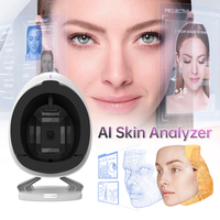 Analisa Kulit Profesional AI Berbeda untuk Berbagai Warna Kulit 36 Juta Piksel Sistem Android 15.6 inci Pemindai Analisa Kulit