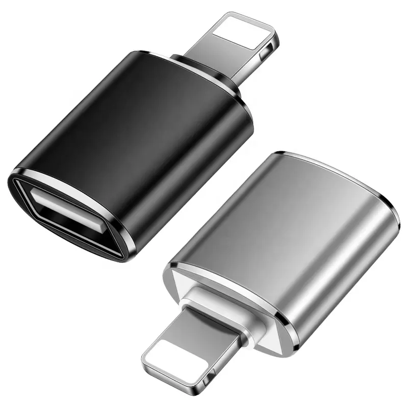 USB3.0〜8ピンOTGアダプター (iPhone用) 14 13 12 11 iPadUディスクIOSオス-USB3.0メスアダプター (iOS13用) 上記