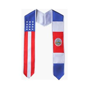 EE. UU., Venezuela, centro comercial de graduación, bandera nacional, estola de graduación, faja bordada para estudiar a bordo de estudiantes internacionales - Product Image 6