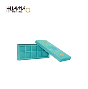 Wholesale Custom Printed 10 Pcs Macaron <b>Box</b> Long Rectangle Packaging <b>Box</b> With Divider For <b>Bakery</b> Valentine Christmas - Product Image 2