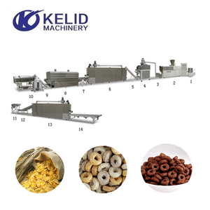 Máquina Extrusora para Cereales de Desayuno, Tipo Corn Flakes, Coco Pops, Apple Jacks, <span class=keywords><strong>Rice</strong></span> <span class=keywords><strong>Krispies</strong></span>, Froot Loops - Product Image 6