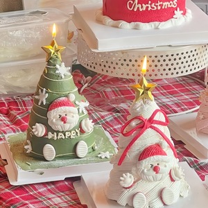 Christmas Tree <b>Cake</b> Decoration Five Pointed Star Candles Paraffin Material For <b>Cake</b> <b>Decorating</b> <b>Supplies</b> - Product Image 2