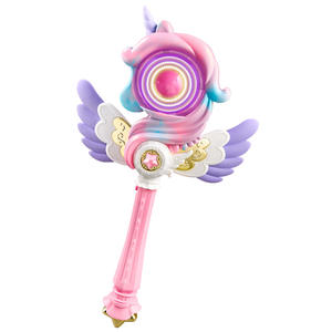 Magischer Zauberstab Leuchtend Glühend Plastikspielzeug Fee Mädchen Einhorn Prinzessin Party Kindertag Geschenk - Product Image 1