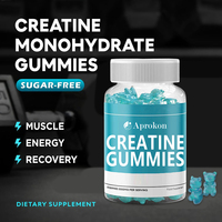 Gummies de créatine OEM, gummies de créatine monohydrate, complément alimentaire pour la croissance musculaire pour hommes et femmes