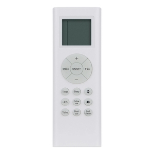 RG66A1/BGEF <b>Replace</b> <b>Remote</b> <b>Control</b> for Midea Kaden Air Conditioner RG66B3/BGEF KS09 KS12 KS18 KS24 KS28 RG66A1/BGEF RG66B3/BGEF - Product Image 1
