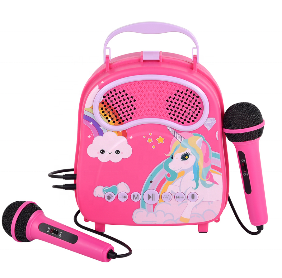 2021 караоке музыкальные Обучающие инструменты по оптовой цене детские игровые игрушки большой музыкальный караоке динамик детский караоке Набор