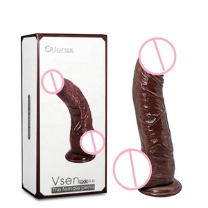 Godemichet pour femme, accessoire de grande taille, pénis artificiel, masturbateur, jouets érotiques noirs - Product Image 1
