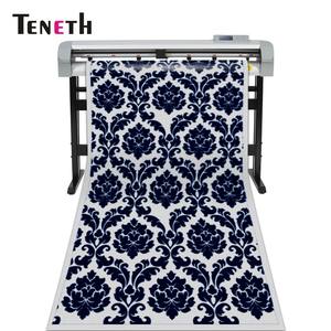 Machine de découpe de papier Teneth haute précision TK-1350 avec panneau de commande pliable pratique / Traceur de découpe de vinyle compatible avec - Product Image 2