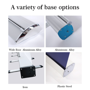 Roll Up Banner Stand Display pull up banner Roll Up Standee in alluminio Roll Up Stand stendardi retrattili per la pubblicità - Product Image 5