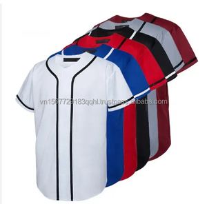 Camiseta de béisbol y sóftbol para jóvenes con estampado personalizado OEM, uniforme de Club holgado en blanco con estampado de sublimación, ropa deportiva para equipos - Product Image 2