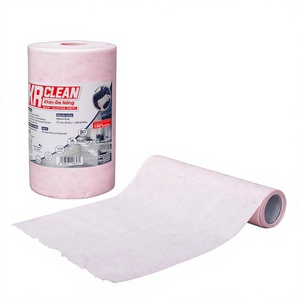 ผ้าเช็ดทำความสะอาดอเนกประสงค์สำหรับเคาน์เตอร์บาร์ คาเฟ่ ขนาด 25x30 ซม. ผ้าไม่ถักทอ ซึมซับดีเยี่ยม เช็ดคราบหกได้อย่างรวดเร็ว 50 แผ่น - Product Image 1