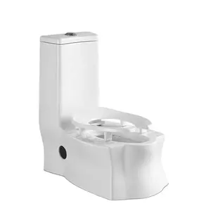 ceramic sanitary ware washdown useful squatting pan gravity flushing wc toilet bowl