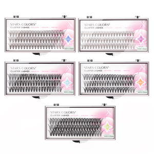 Pestañas Pre-fabricadas con Base en Punto y Tallo Estrecho, 10D 20D 30D 40D 50D, Pestañas de Visón Sintético, Extensiones de Pestañas de Volumen Ruso - Product Image 4