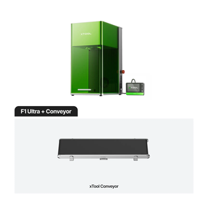Xtool F1 siêu + Băng tải nhanh chóng khắc laser Máy cắt cho kim loại gỗ với máy ảnh <span class=keywords><strong>3D</strong></span> Máy khắc - Product Image 5