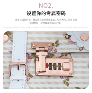 Trolley Case Water Universal Wheel Caja de equipaje para hombres y mujeres Contraseña duradera fuerte B Gran capacidad - Product Image 6