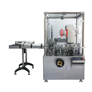 High Speed Automatic Cartoning Machine Put Capsule Blister In Box Packing Machinery