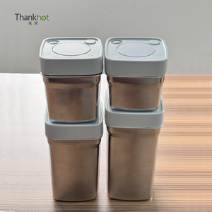 Vacare Venta al por mayor Apilable Sellado al vacío Frascos de almacenamiento de alimentos 304 Acero inoxidable Ecológico Aislado Apto para lavavajillas a prueba de agua - Product Image 2