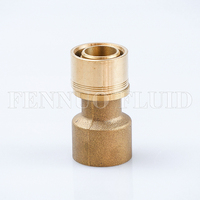 Plomberie PEX avec raccord pex en laiton forgé CW617 connecteur en laiton coupleur égal raccord en laiton pex de super qualité