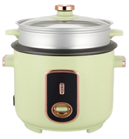 Penjualan Terlaris Model Baru Rice Cooker Silinder Full Body dengan Panci Dalam Aluminium Berlapis Anti Lengket 220V 110V