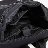Sac à dos à couches portable en néoprène imperméable pour bébé, avec matelas à langer de voyage, sangles de poussette et fermeture éclair multifonction