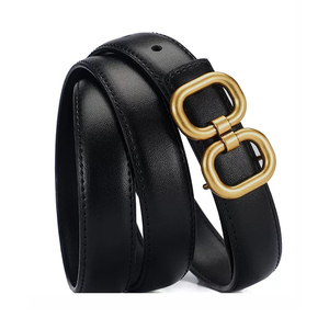 Ceinture Femme en Cuir Véritable de Vachette Haute Qualité, Style Tendance, pour Jean, Robe et Taille - Product Image 6