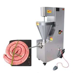 Remplisseuse à saucisses électrique compacte et efficace, idéale pour les bouchers artisans et les fabricants d'aliments de spécialité - Product Image 3