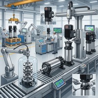 Pompe verticale multi-étages en acier inoxydable, pompe à usage commercial, haut débit, haute pression