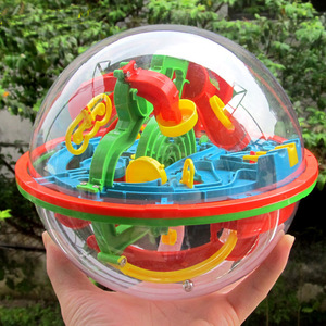 3D Magic Maze Intellect Ball Labyrinth Sphere <strong>Globe</strong> Toys for Kids Educational Brain Tester Balance Training Toy Gift - Product Image 5