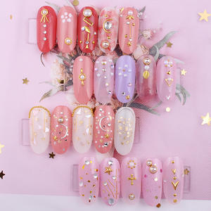 500*200 pièces ongles métal Rivets breloques 3D <span class=keywords><strong>Nail</strong></span> <span class=keywords><strong>Art</strong></span> décoration or étoile/carré/lune 3-8mm clous à ongles <span class=keywords><strong>Strass</strong></span> 3D <span class=keywords><strong>Nail</strong></span> <span class=keywords><strong>Art</strong></span> accessoires - Product Image 3