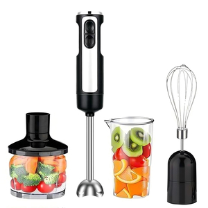 Mixeur Plongeant Électrique Manuel Professionnel Portable en Métal pour Cuisine, Ensemble de Mixeur Plongeant Manuel Mini pour Émulsions - Product Image 1