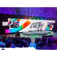 Pantalla LED para Interiores, Video Wall P2.6 P2.9 P3.91 3840/7680Hz, Pantalla LED de Alquiler para Escenarios y Eventos