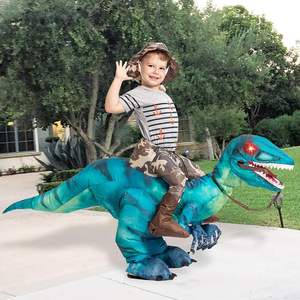 GOOSH Funny Inflatable Dinosaur <strong>Costume</strong> <strong>for</strong> Kids Cotton Halloween Party Cosplay <strong>for</strong> Boys And Girls - Product Image 4