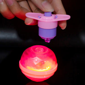 Juguete giratorio de plástico con luz, <span class=keywords><strong>spinner</strong></span> de escritorio, juguete antiestrés, recuerdo de fiesta, piñón giratorio personalizado multicolor - Product Image 2