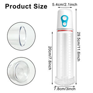 Hot Selling wiederauf ladbare elektrische männliche Verbesserung automat isierte Luft-Vakuum-<span class=keywords><strong>Penis</strong></span> pumpe - Product Image 3