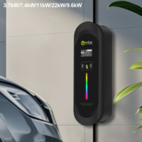 Chargeur EV domestique portable OEM 7kW Zencar modèle A 32A avec interface NACS, nouveau câble TPU de 5/7/10m