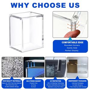 Protector de Caja Reforzado Transparente Magnético para Exhibición, Acrílico Resistente a Rayos UV, Nuevo Tamaño Ascending <span class=keywords><strong>Hero</strong></span> - Product Image 5