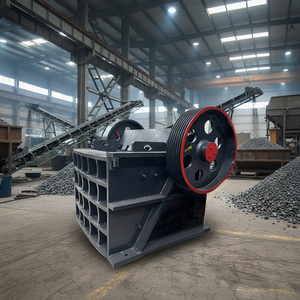 Concasseur à mâchoires à haute productivité HAOTUO avec moteur AC et roulement pour l'extraction de granit, basalte et minerai d'or, capacité de 40-70 T/h - Product Image 1