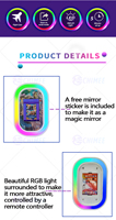 Photomaton léger pour iPad avec angle de tête réglable, étui de transport pour événements sur les réseaux sociaux
