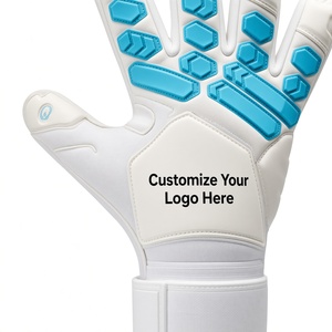 High Quality <b>Latex</b> Roll Finger Professional Football Soccer Goalkeeper Gloves Training OEM - Product Image 3