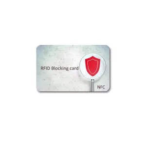 RFID Wallet Blocking Smart Cards Contactless shielding Cards Protection 13.56MHz Identity Theft Prevention