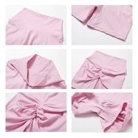 YISHENHON – Leggings de sport à séchage rapide, taille haute, contrôle du ventre, levage des fesses, Anti-Camel, Scrunch, fesses, pantalon de Yoga moulant