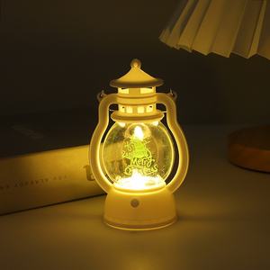 2025 Nueva gran oferta Vintage LED adornos navideños farol emisor de luz para ancianos decoraciones de escritorio listas para enviar - Product Image 6