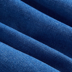 Robe mini en jean pour femme à col <span class=keywords><strong>carré</strong></span> et manches bouffantes, avec dos noué et ourlet à volants, coupe trapèze, Sehe Fashion - Product Image 6