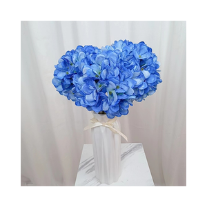 Hot Bán Bất Động Cảm Ứng Tú Cầu Hoa Nhân Tạo OEM Tú Cầu Hoa Nhân Tạo Latex Trắng Màu Hồng Tú Cầu Cho Trang Trí Nội Thất - Product Image 1