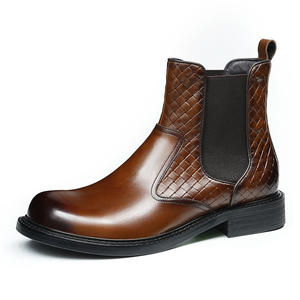 Cuir de vache confortable pour homme, fait à la main, avec un sceau à nouer imprimé rétro - Product Image 6