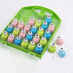 <span class=keywords><strong>Mini</strong></span> poinçon artisanal, ensemble de poinçons alphabet minuscule pour <span class=keywords><strong>scrapbooking</strong></span>, fabrication de cartes - Product Image 2