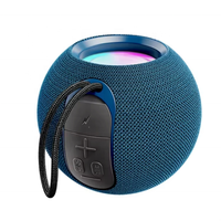 Subwoofer Estéreo Inalámbrico de Alto Rendimiento BT 5.3, Mini Bocina de Audio con Forma de Bola, Conexión BT 5.3 TWS para Decoración de Hogar, Oficina y Escritorio