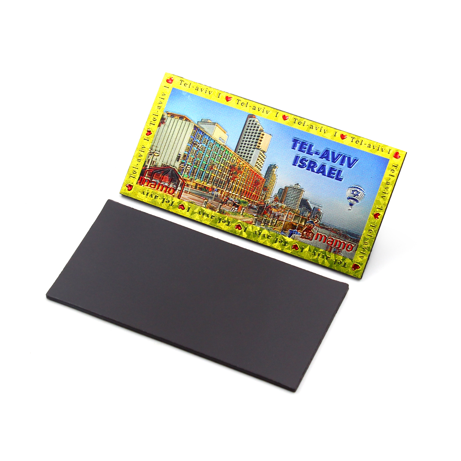 Foil fridge magnet