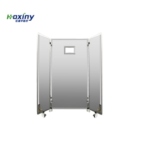 Barrière mobile de blindage radiologique interventionnel en plomb, écran pliable en plomb, prix usine pour centre de <span class=keywords><strong>médecine</strong></span> nucléaire - Product Image 4